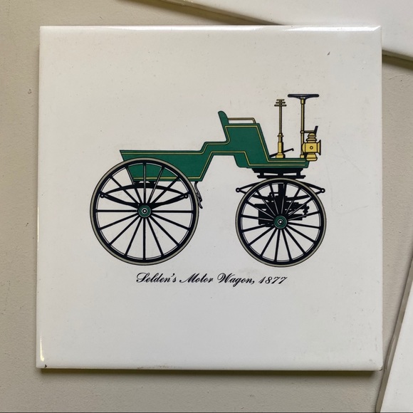 Automotive Ceramic Vintage Car / Vehicle Tiles - Picture 3 of 9